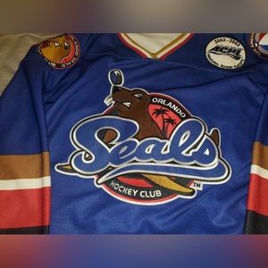 ot sports, Shirts, Extremely Rare Orlando Seals Hockey Club Jersey